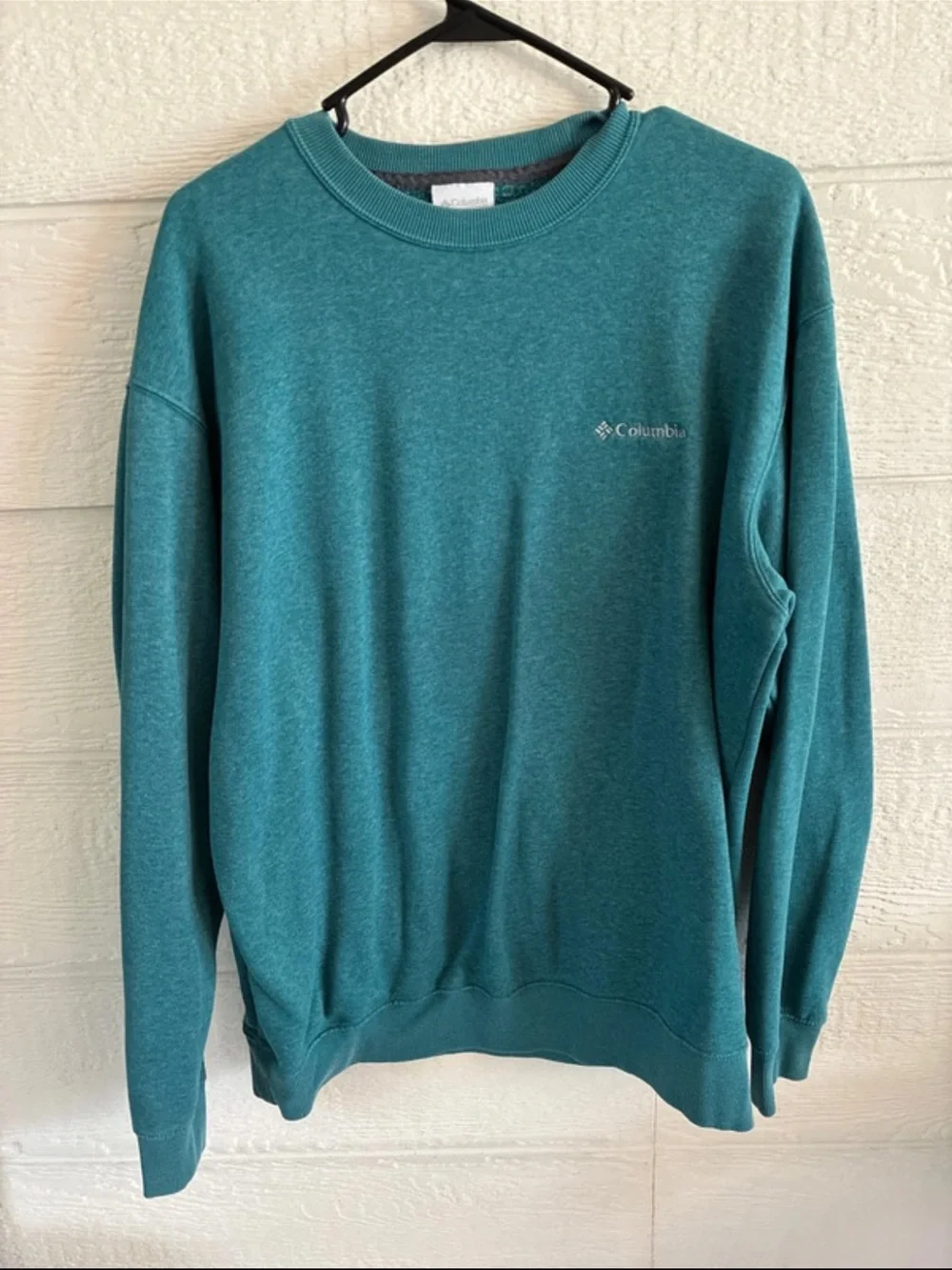 Columbia Teal Green Crewneck Sweatshirt